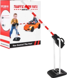 Vaikų rankinė užtvara 3+ žaidimams „dispečeriu“ ir kelių eismo taisyklių mokymuisi