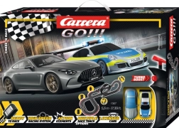 Autodrąža Carrera GO Chase’n Race 5,3 m su MERCEDES-AMG GT 63 ir PORSCHE 911 GT3 automobiliais