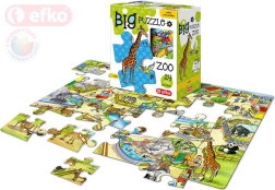 EFKO Baby Puzzle BIG In the Zoo – large pieces, 24 pieces - 1 piece