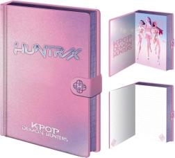 K-pop Demon Hunters A5 bloknotas su segtuku