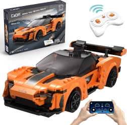 CaDA RC sportinio automobilio konstruktorius BLAZE CAR, oranžinis, Dual Mode, 295 dalių