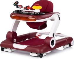 Chipolino interaktyvi vaikštynė Little Explorer 4in1, raudona