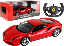 Nuotolinio valdymo automobilis Ferrari 488 GTB raudonas