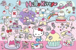 Dėlionė „Atrask pasaulį“ Hello Kitty, 300 dalių