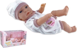 Lėlytė kūdikis rožinė 40 cm