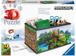 Ravensburger 3D dėlionė MINECRAFT laikymo skrynia (108 detalių)