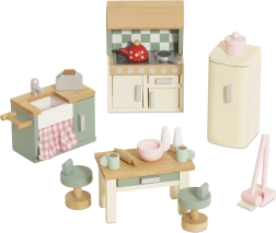 Le Toy Van wooden kitchen furniture for the Daisylane dollhouse