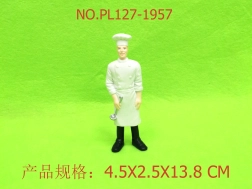 Chef figurine 13.8 cm