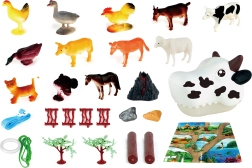 Kids Backpack with Farm Animals 27 × 17 × 19 cm