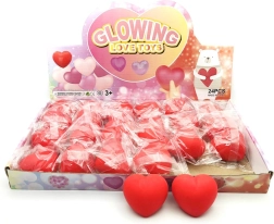 Spaudomas antistresinis širdelės žaislas