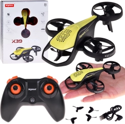 Mini dronas Syma X39 su sraigtų apsauga ir akrobatiniais triukais