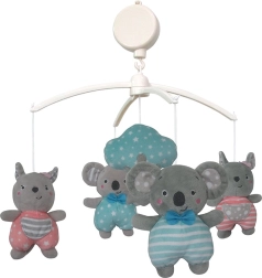 Lovytės karuselė su kengūra ir koala BABY MIX