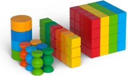 Geomag Magicube Shapes magnetic construction set with 164 pieces