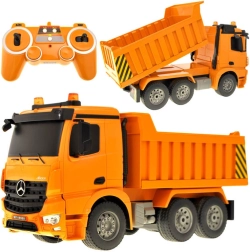 Nuotoliniu būdu valdomas Mercedes-Benz Arocs savivartis