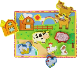 Medinė 3D dėlionė-dėliojimas Ferma