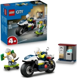 LEGO City 60455 Policijos motociklo persekiojimas