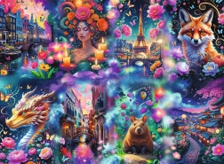 Trefl Premium Plus Puzzle Colorful World 8000 Pieces