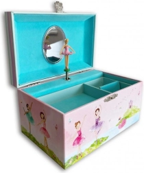 Muzikinė papuošalų dėžutė su balerina