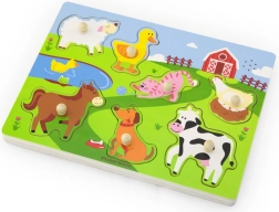 Medinė dėlionė-įmautė ferma STUDO WOOD