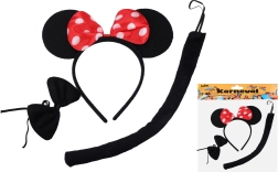 Karnavalinis rinkinys – pelė, juoda