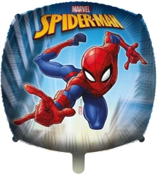 FOLIJINIS BALIONAS SPIDER-MAN 46 cm, kvadratinis
