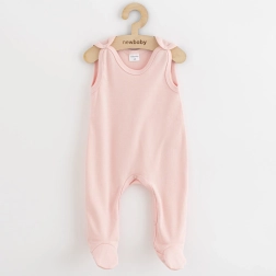 Baby Footed Romper NEW BABY Classic II light pink