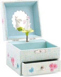 DJECO muzikinė dėžutė su zuiku – žalia