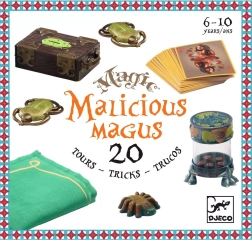 Magijos rinkinys DJECO Malicious Magus – 20 triukų