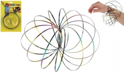 Magiškas ratas – metalinė vaivorykštinė spiralė