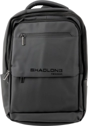 Urban business backpack with USB black 16 L