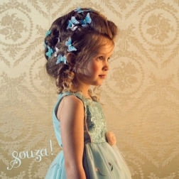 Vaikiškas princesės Nicolette kostiumas 3–4 metų