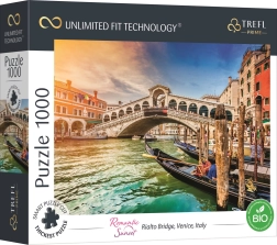 Dėlionė TREFL UFT Romantic Sunset: Rialto tiltas Venecijoje, 1000 dalių