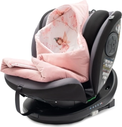 Pašiltinta vystymo antklodė automobilinei kėdutei New Baby Pink