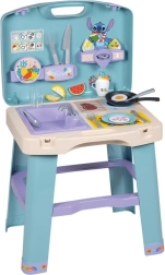 Vaikiška mobilioji virtuvėlė SMOBY STITCH – virtuvėlė lagaminėlyje