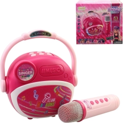 Vaikiškas karaoke mikrofonas su baterijomis