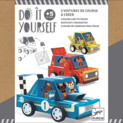 Djeco DIY Cars – Racing Cars for Creative Kids