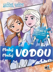 Spalvinimo knygelė „Malauk vandeniu“ FROZEN – Ledo karalystė