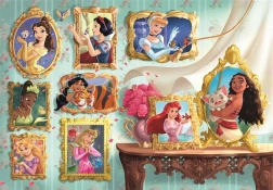 Clementoni dėlionė Disney princesės – paveikslų galerija, 1000 dalių