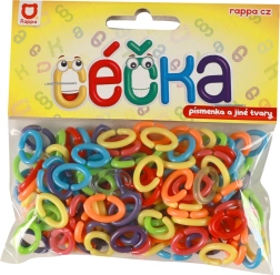 Spalvotos retro C formos detalės 150 vnt.