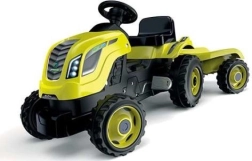 Minkomas traktorius Farmer XL su priekaba – Zelený