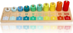 LELIN Wooden Counting and Matching Board 1–10