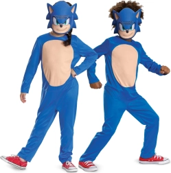 Vaikiškas kostiumas SONIC THE HEDGEHOG 3, 109–126 cm (4–6 metų)