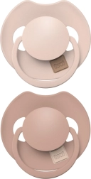 Dinamiški silikoniniai čiulptukai LOVI PRIME 18m+ Nude/Blush – 2 vnt.