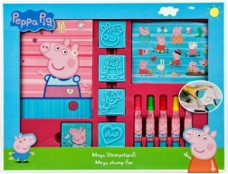 Large Stamping Set 12pcs Peppa Pig