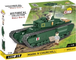 MARK IV CHURCHILL tanko konstruktorius 1:35 (668 detalių)