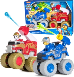 Paw Patrol Rescue Wheels visureigiai Marshall ir Chase su figūrėlėmis