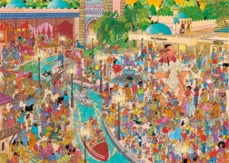 Dėlionė JUMBO Jan van Haasteren – Fata Morgana, 1000 detalių