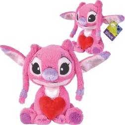 Pliušinis žaislas DISNEY Lilo ir STITCH – Angel su širdute 25 cm