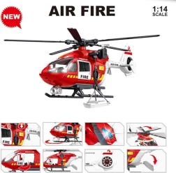 Fire Rescue Helicopter 1:14