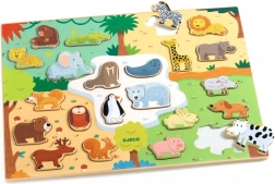Children's Wooden Puzzle Animals
